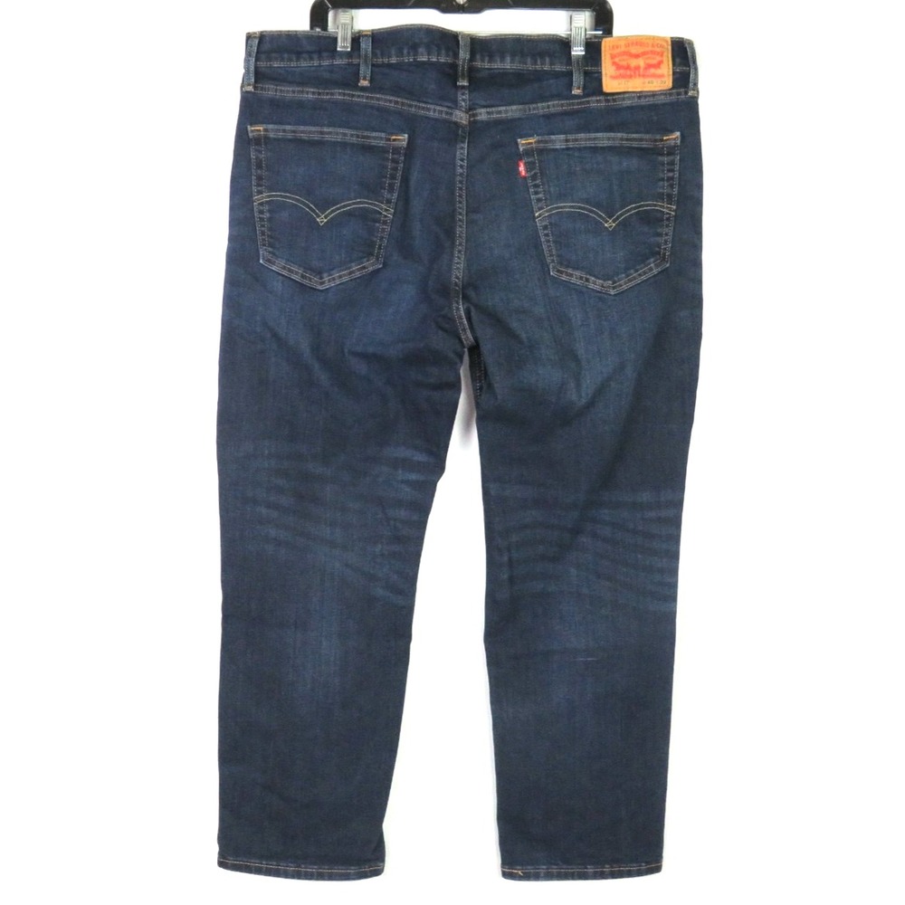 Levi's 541 Dark Wash Athletic Tapered Leg Jeans Men's 40 X 30